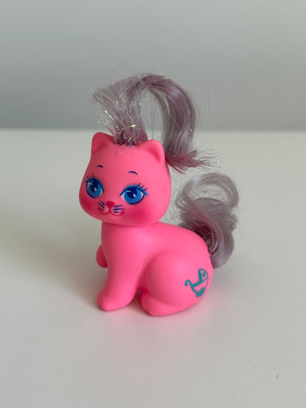 Vintage 80s Mattel Little Pretty Kitty Baby Prancer Rare  (oa2)